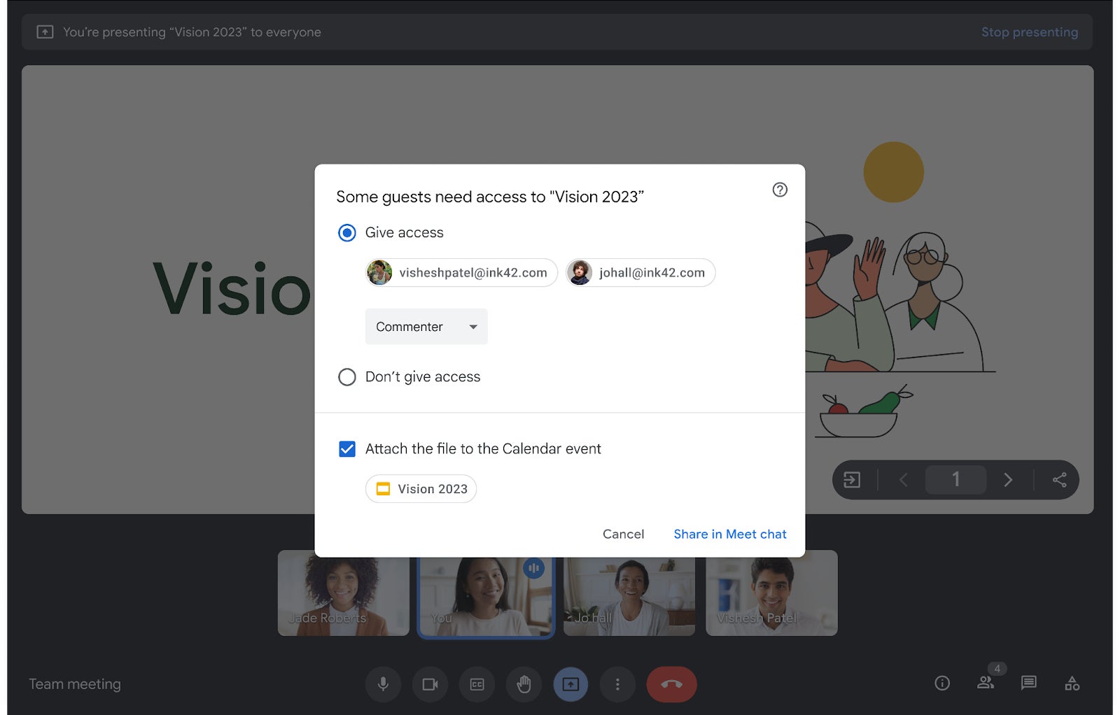 Google Meet’s file sharing system has just become less disruptive