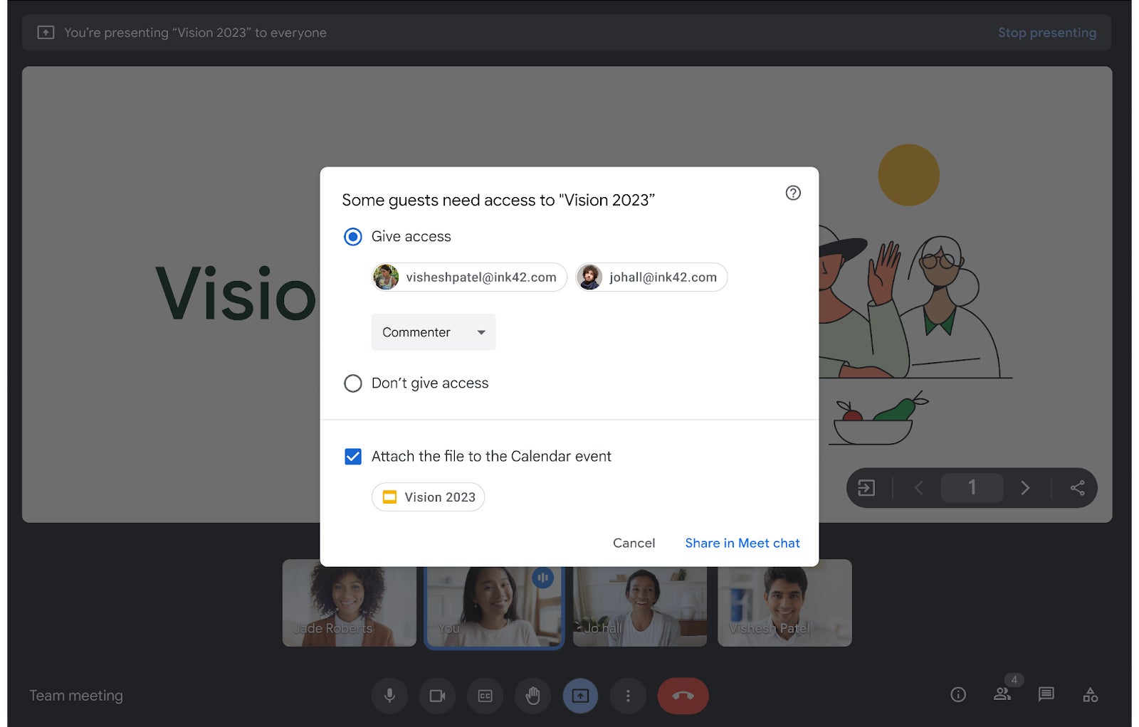 Le système de partage de fichiers de Google Meet vient de devenir moins perturbateur