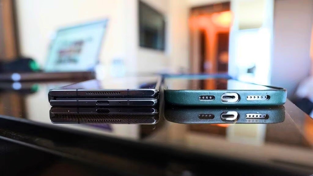 The Xiaomi Mix Fold 2 (which isn't much thicker than an iPhone with a case on) won't be sold globally but the Mix Fold 3 will! - The "boring" iPhone won! Not buying an Android phone ever again - unless it can fold in half