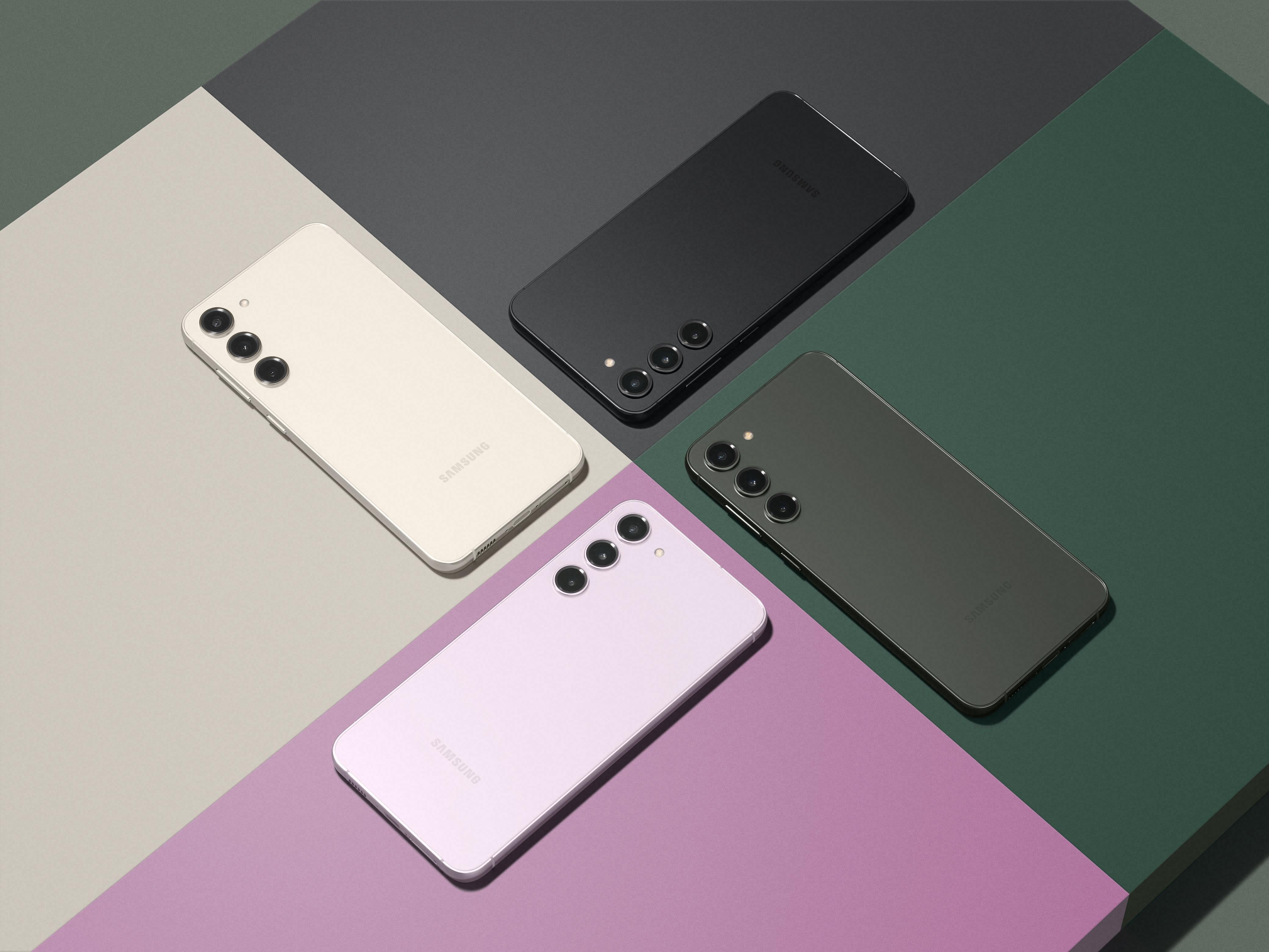 Voici les couleurs officielles du Galaxy S23 et les teintes en édition limitée