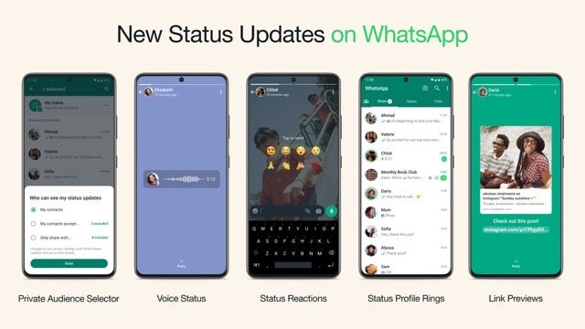 WhatsApp adds new features to your status updates