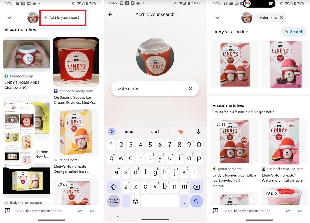 Multisearch on Google Lens allows you to search images and texts together - Google turns to AI (not Bard!) to improve Google Lens