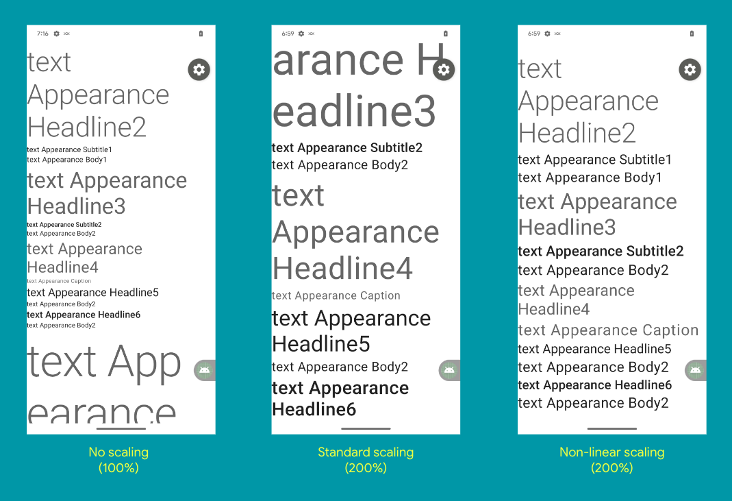 Non-linear font scaling in Android 14 - Google outs first Android 14 preview to test drive the new features on Pixels