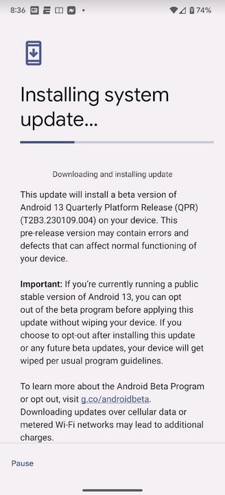 Google releases Android 13 QPR2 Beta 3.1 - Google releases unscheduled beta update for certain Pixel models