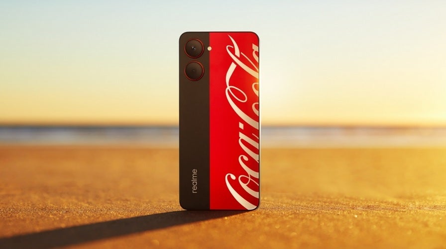The rumored Coca-Cola phone turns out to be a rebranded Realme 10 Pro - Coca-Cola smartphone is &quot;The Real Thing&quot;