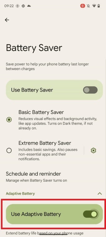 Adaptive Battery gets a new home in Android 14 DP1 - Serious bug shows why only developers should install Android 14 DP1