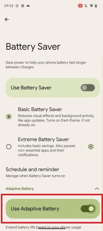 La batterie adaptative obtient une nouvelle maison dans Android 14 DP1 - Un bogue sérieux montre pourquoi seuls les développeurs devraient installer Android 14 DP1