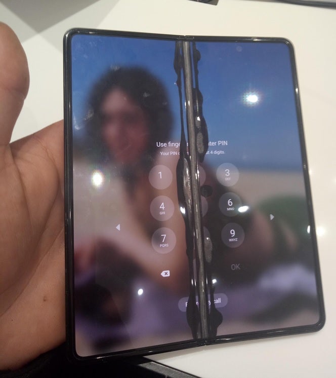 Another Galaxy Z Fold 3 cracks down the middle for no reason at all - Samsung under fire as Galaxy Z Fold 3 screens crack for no reason at all after warranty expires