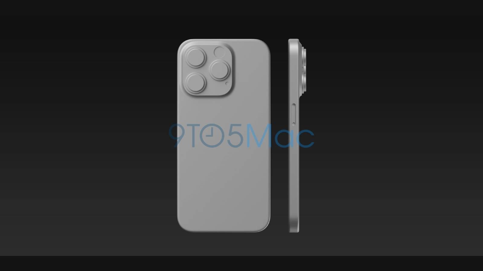 First iPhone 15 Pro CAD  renders point to design changes and new cameras