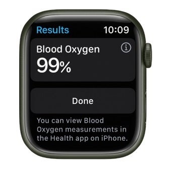 The SP02 sensor on the Apple Watch monitors a user's blood oxygen level - Tomorrow, Biden will decide whether U.S. imports of the Apple Watch get banned