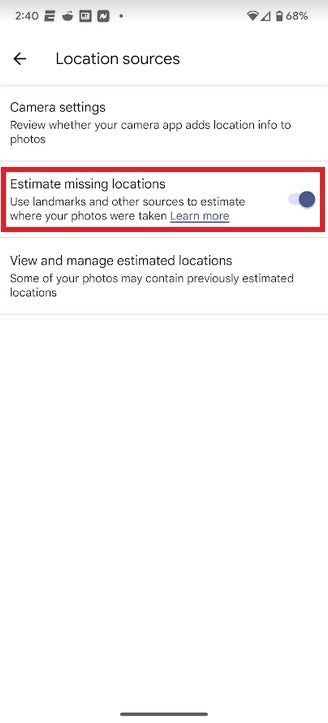 If You Want To, Disable Estimate Missing Locations On Your Ios Or Android Phone - Google Warns Ios, Android Users About An Upcoming Change To Location Data