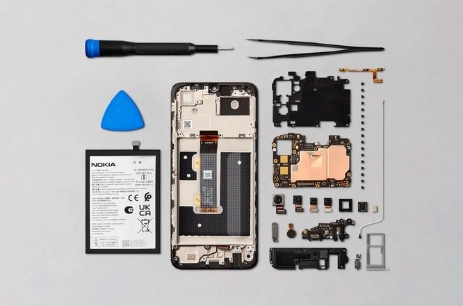 The Nokia G22's internal parts - Nokia introduces the G22, a budget phone aimed at a certain kind of smartphone owner
