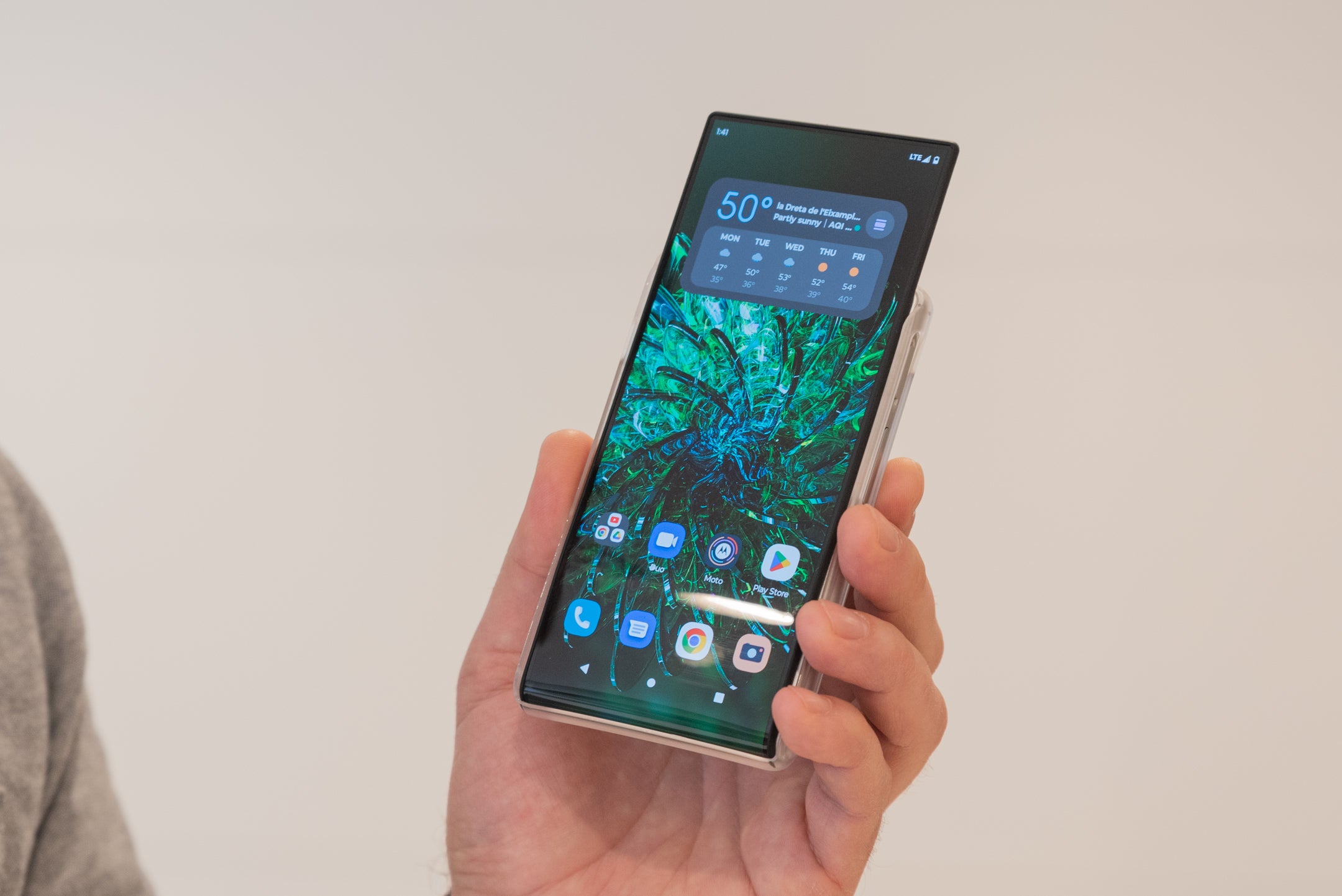 Presenting Motorola&#039;s rollable concept phone: is this the future?