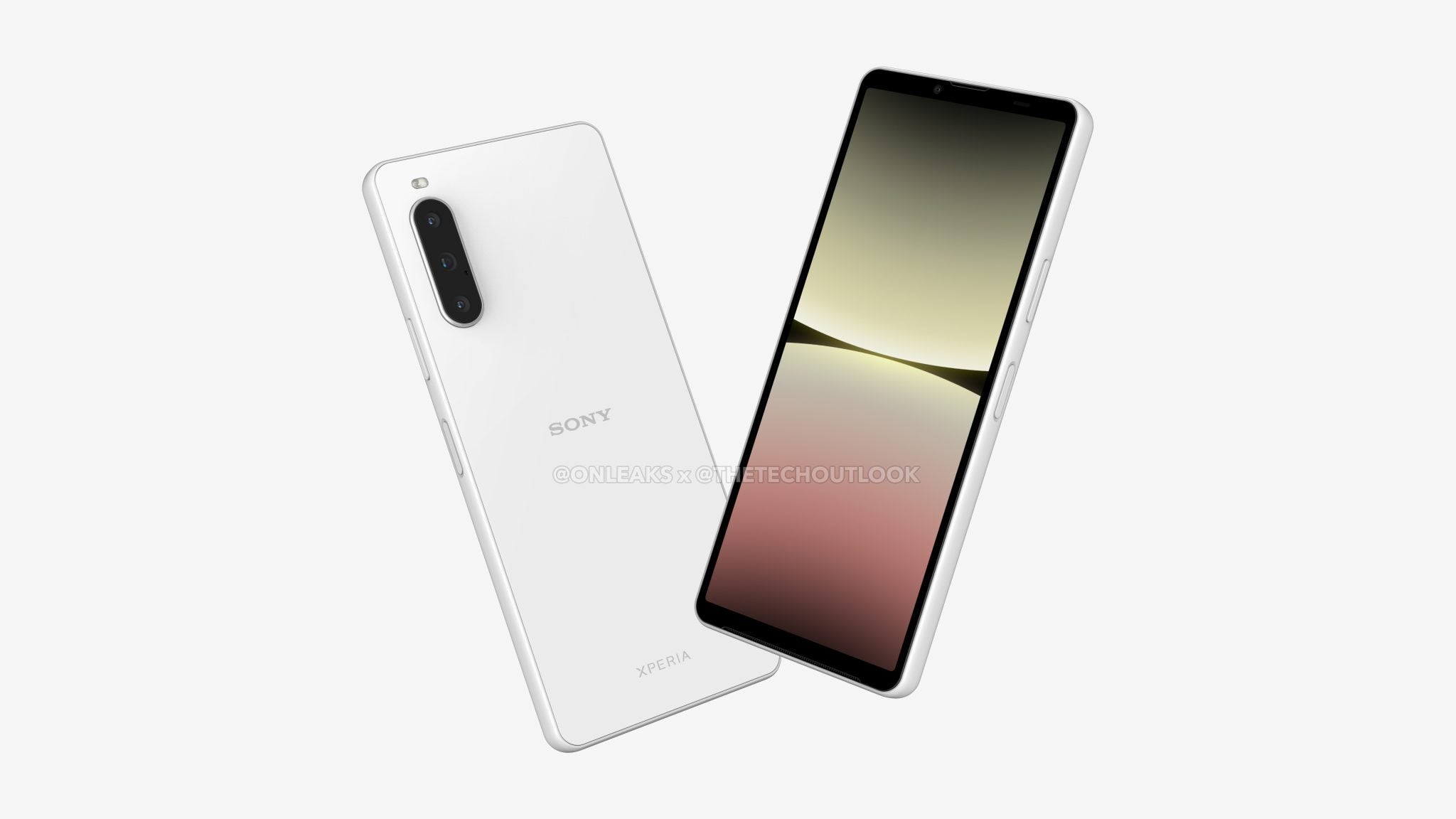 CAD render of the Sony Xperia 10 V - Check out the CAD renders giving us our first look at the Sony Xperia 10 V
