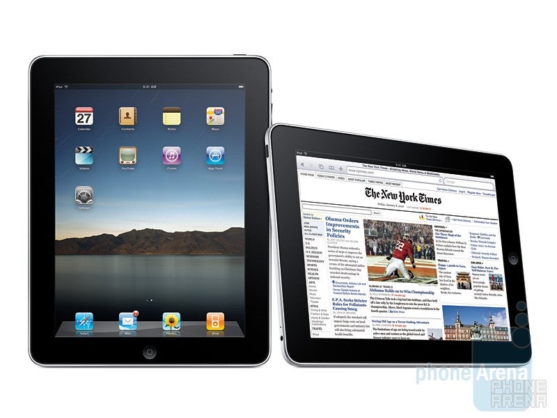 The original iPad - The iPad 2… a month later