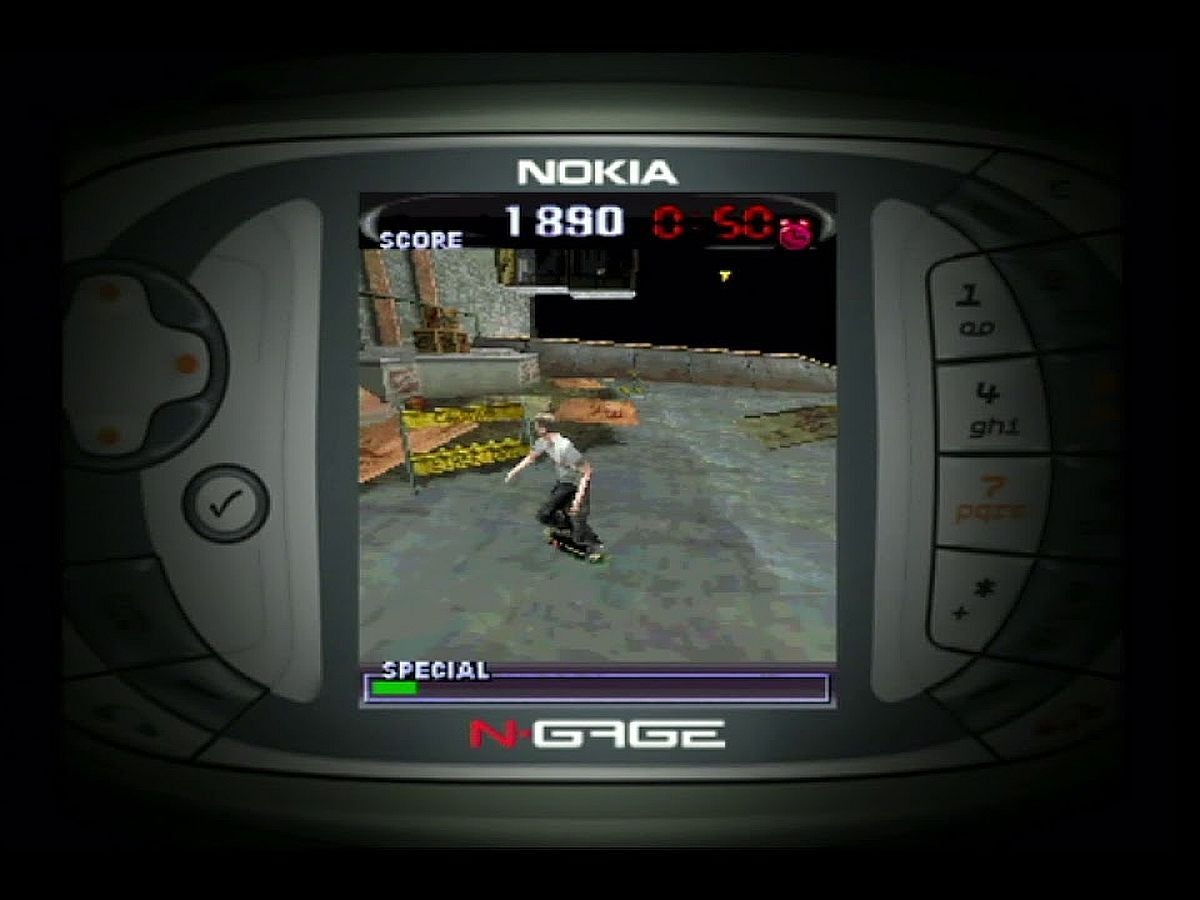 I am barely competent at this game on PSX, so I can only imagine how hard it was on an N-Gage. - Nokia N-Gage: a gaming phone so radical that it had to fail