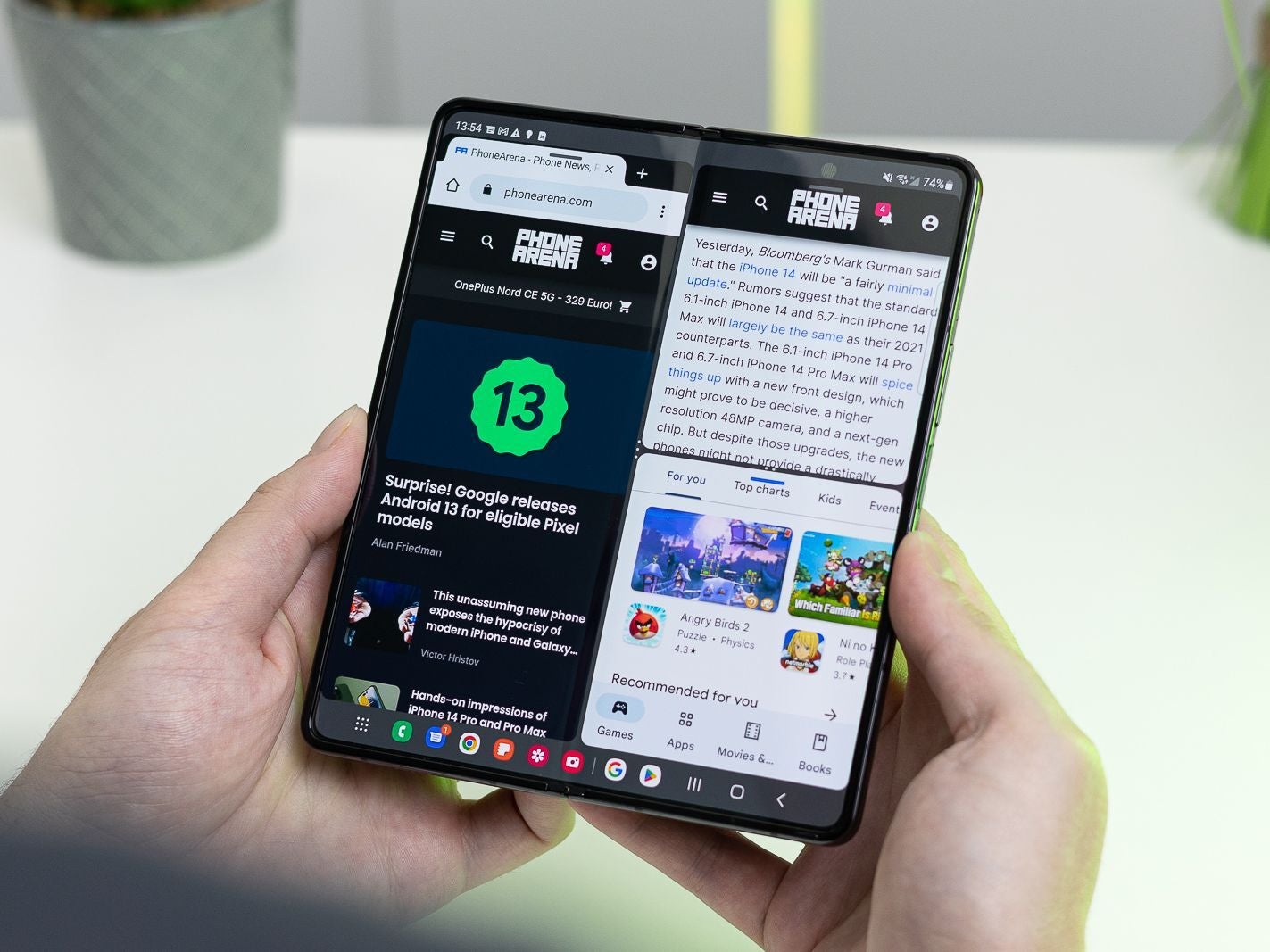 Si vous le souhaitez, vous pouvez faire beaucoup de choses sur un Galaxy Foldable !  - Samsung prend la couronne pour le marché pliable de 2022