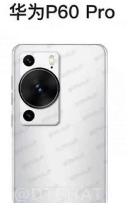 Render of the Huawei P60 Pro - Huawei rumored to unveil flagship P60 line, Mate X3 foldable and more on March 23rd