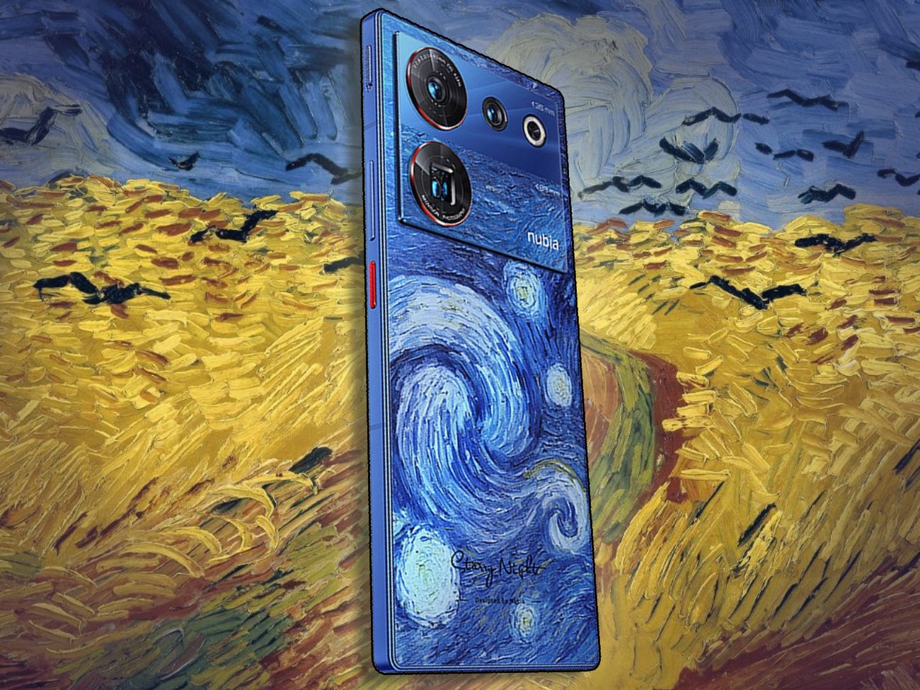 Van Gogh's work is spectacular as ever, even on a smartphone. - The Nubia Z50 Ultra gives new meaning to notchless displays, but it is also a powerhouse inside