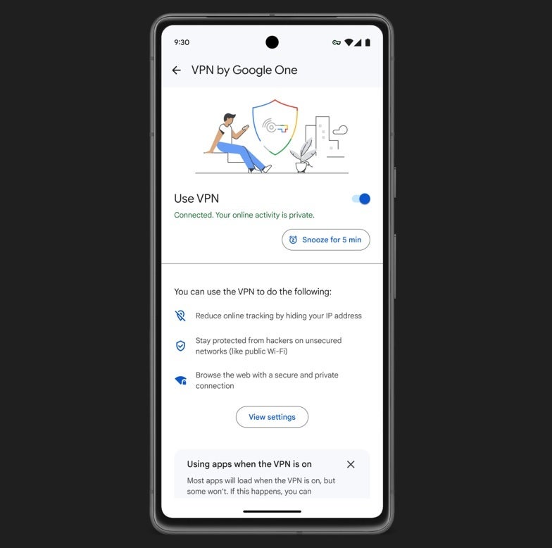 All Google One subscribers now get a VPN for secure browsing and more - All paid Google One subscribers get free access to key security tool
