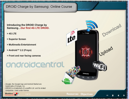 Verizon has started to train its personnel for the upcoming launch of the Samsung Droid Charge - Verizon&#039;s Droid Charge to support up to 10 devices with its mobile hotspot