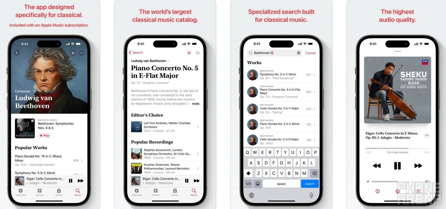 Apple unveils its new standalone Classical Music app - Apple announces new standalone app for those with a "highbrow" taste in music