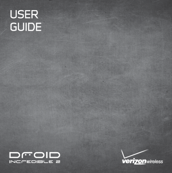 User Guide leaks for Verizon&#039;s HTC Droid Incredible 2