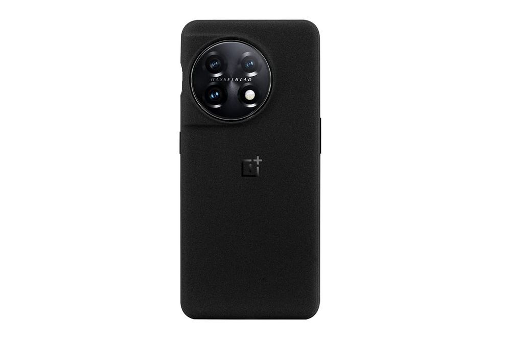 The OnePlus 11 Sandstone bumper case is a throwback to the first model of the company - Best OnePlus 11 cases - budget flagships need protection too