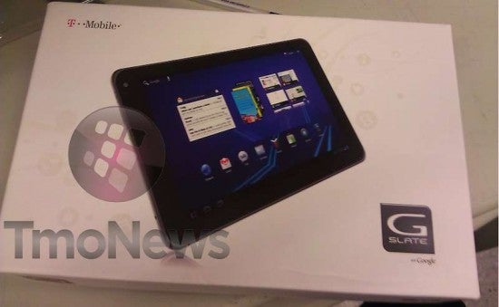 Launching as soon as April 20th, the T-Mobile G-Slate is being shipped to the carrier&#039;s stores now - T-Mobile&#039;s G-Slate heads into the stores, 3D glasses in tow