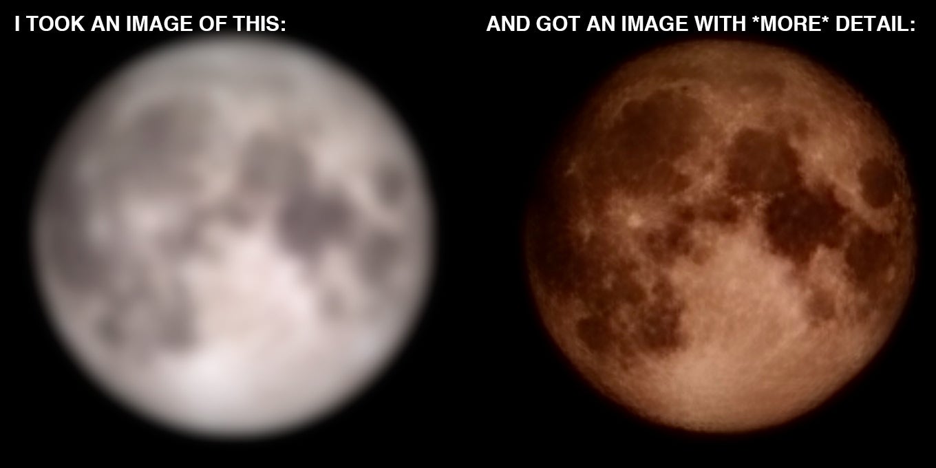 On the left we have a blurry image of the moon, displayed on a laptop; on the right we have what the Galaxy S23 Ultra managed to make out of it. - Concluded: Samsung phones take “artificial” moon photos but Samsung has nothing to apologize for