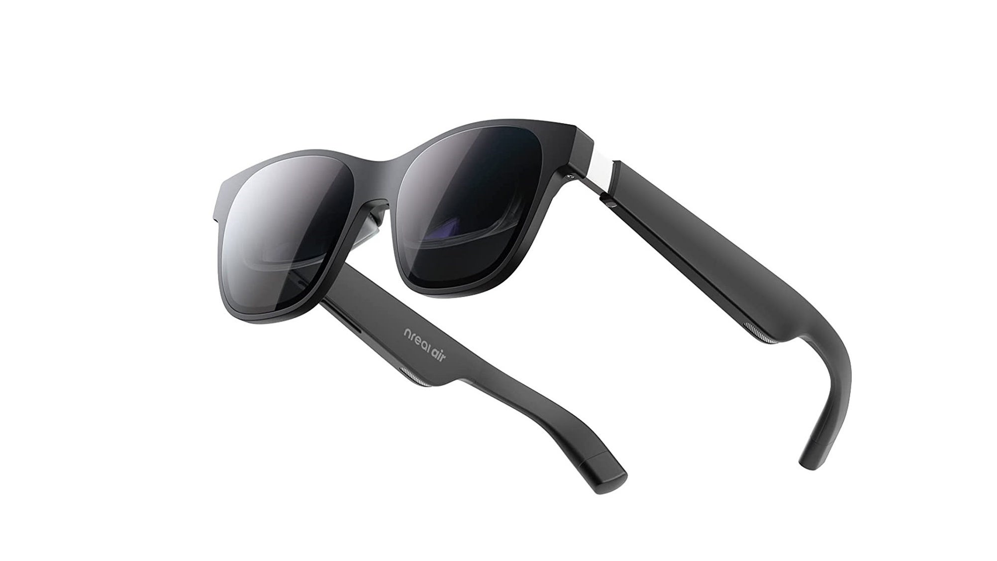 The Nreal Air look quite like normal sunglasses, and weigh only 79 grams - Massive new feature for the Nreal Air aims at hardcore gamers – Nebula for Windows