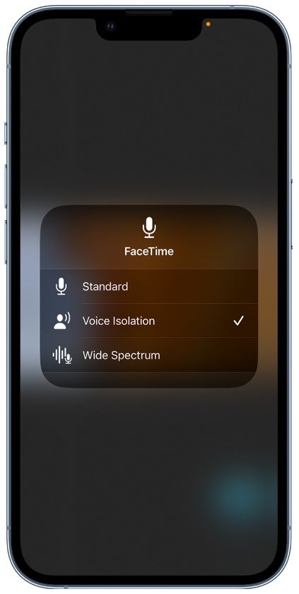 Voice Isolation enabled for FaceTime - With iOS 16.4 installed, iPhone call quality will greatly improve