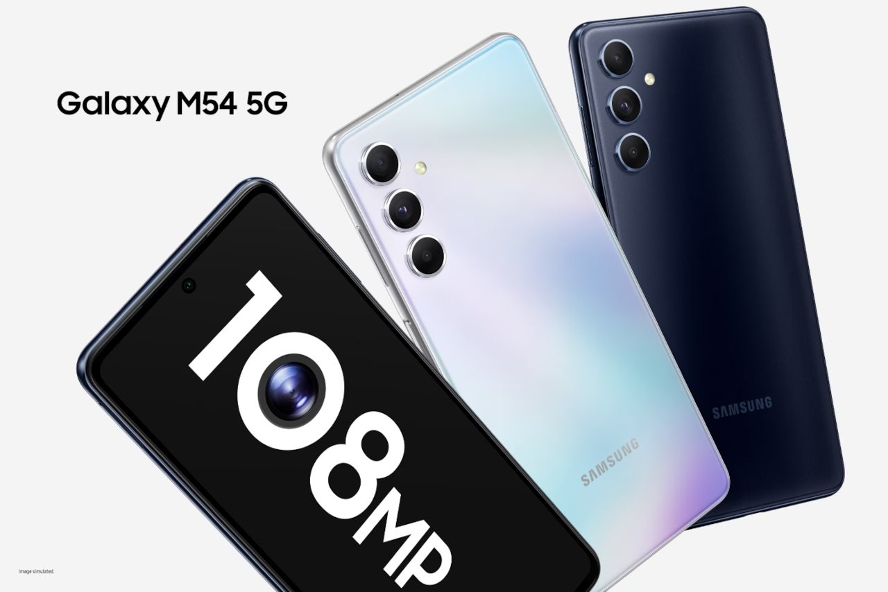 Samsung Galaxy M54 quietly unveiled: massive display, impressive camera