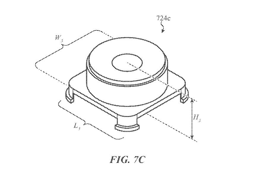 Another illustration from Apple's patent application - Apple seeks a patent for an Apple Watch camera that could be used for Face ID