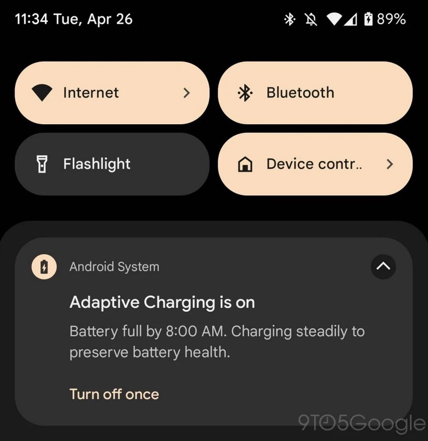 Some Pixel users are receiving Adaptive Charging notifications - Pixel users with Adaptive Charging enabled will now learn when their battery will be at 100%