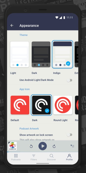 Pocket Casts for iOS and Android