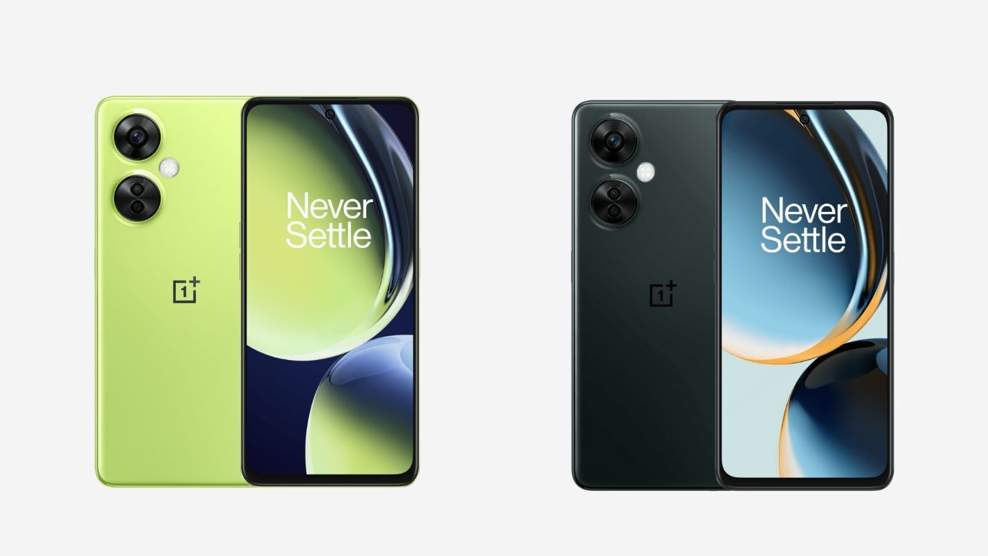 The OnePlus Nord CE 3 Lite 5G in&amp;nbsp;Pastel Lime and Chromatic Gray - OnePlus launches the Nord CE 3 Lite 5G, making 120 Hz the new normal