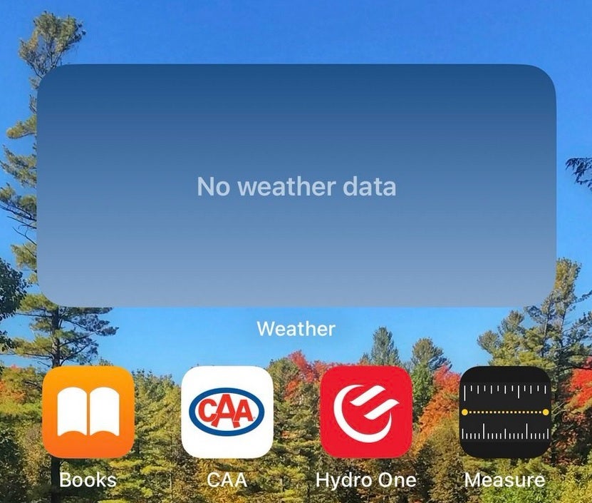 The iOS 16.4.1 update might fix the native Weather app widget - Apple rumored to release iOS 16.4.1 soon to exterminate bugs
