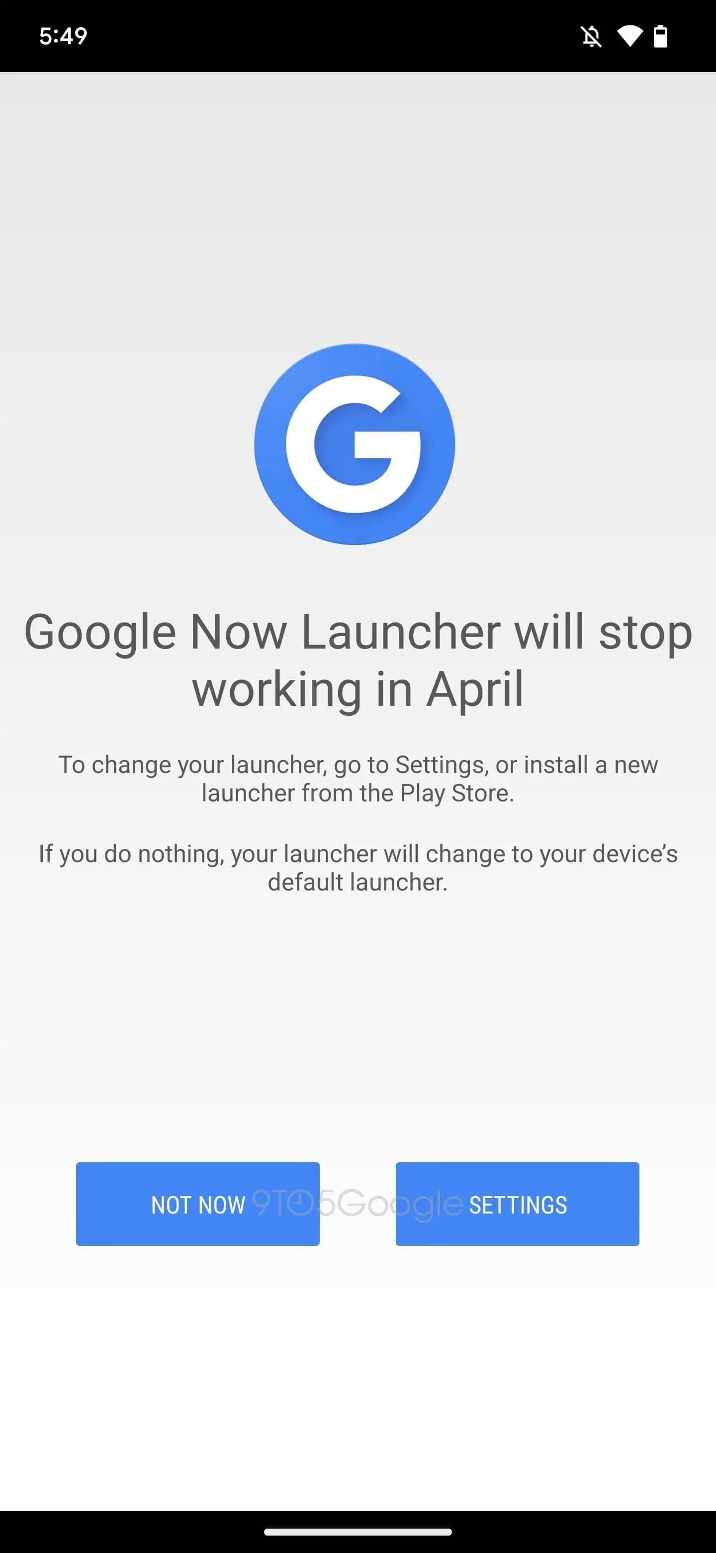 Google Now Launcher meets its end a decade after its genesis