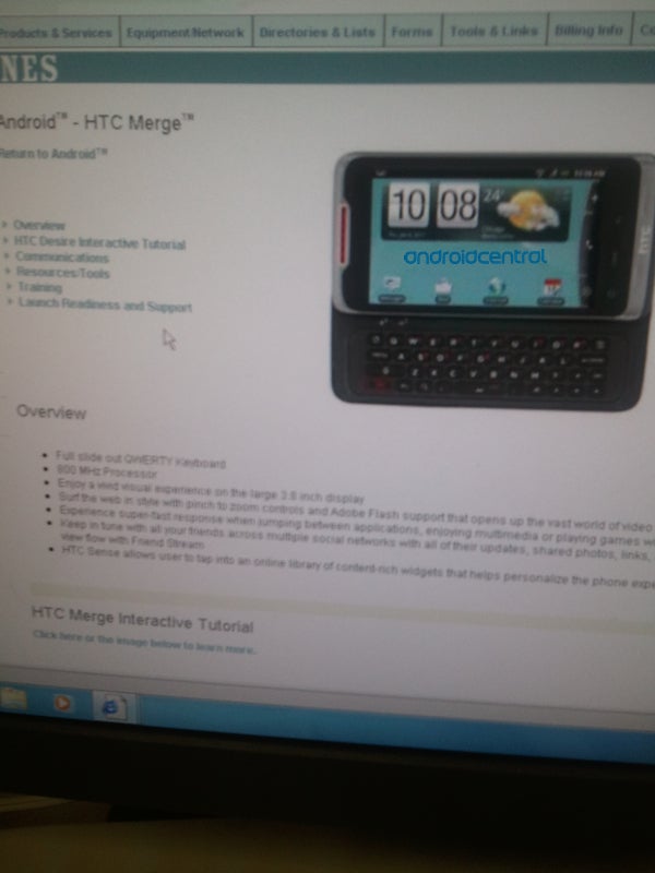 U.S. Cellular to launch HTC Merge on April 29th