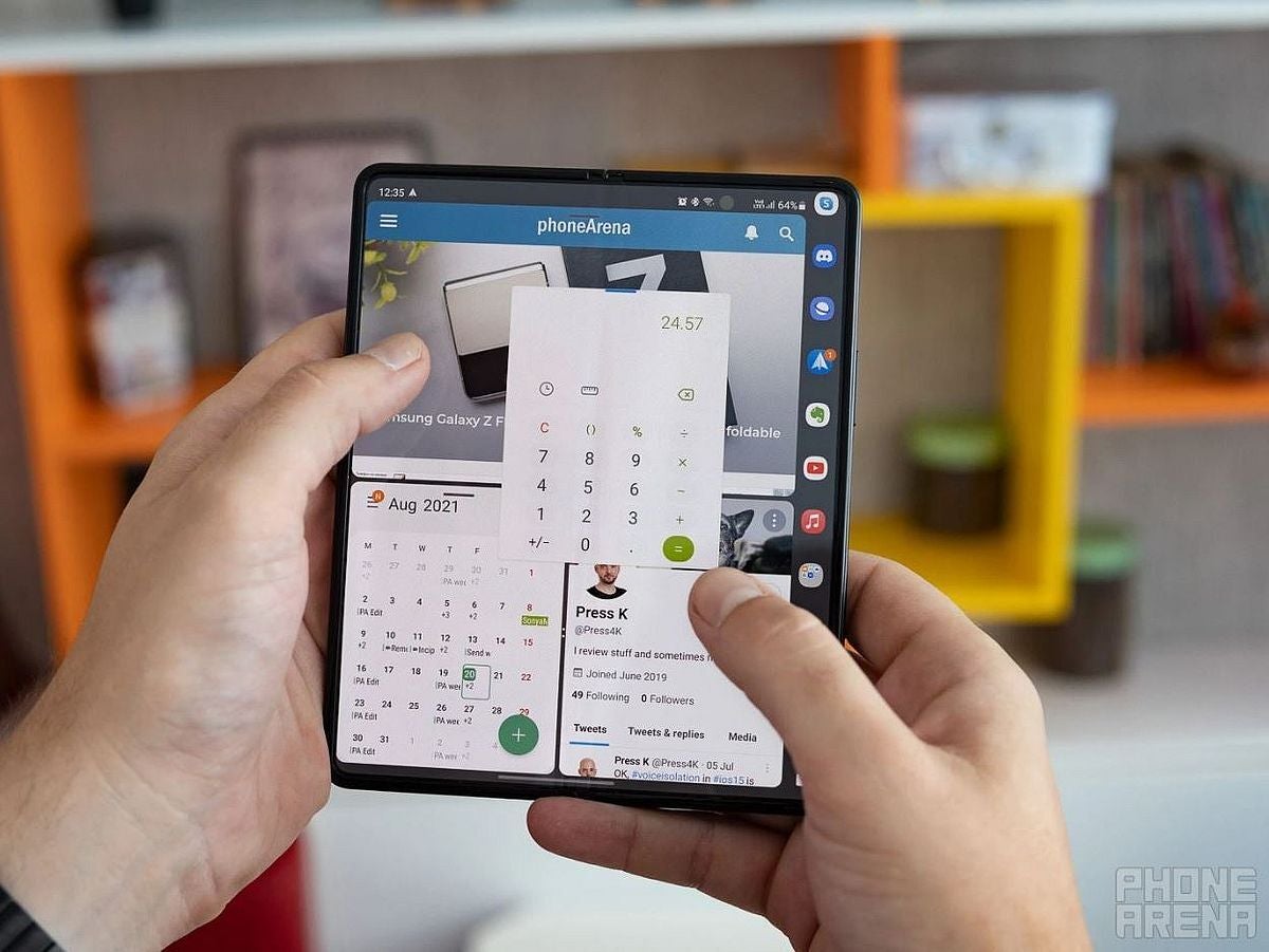 Are you impressed? Yeah, me too! | Image credit - PhoneArena - Amazon UK has the Galaxy Z Fold 3 at an irresistible price right now