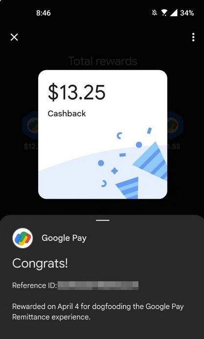 Some Pixel users received a notification stating that Google sent them some cash - Google accidentally pays some Pixel users as much as $1,000