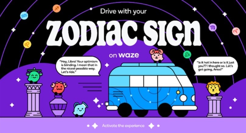 La dernière mise à jour de Waze ajoute des instructions vocales basées sur les 12 signes du zodiaque - Avec la nouvelle mise à jour de Waze, vous pouvez conduire jusqu'à votre destination avec Christina Aguilera