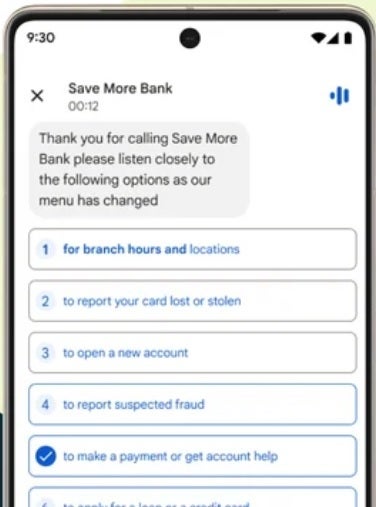 An example of how Machine Learning can be used on the Pixel Phone app is the Direct My Call feature - Pixel 8 could debut improved AI-based Call Screen spam protection from Google