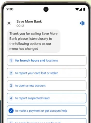 An example of how Machine Learning can be used on the Pixel Phone app is the Direct My Call feature - Pixel 8 could debut improved AI-based Call Screen spam protection from Google