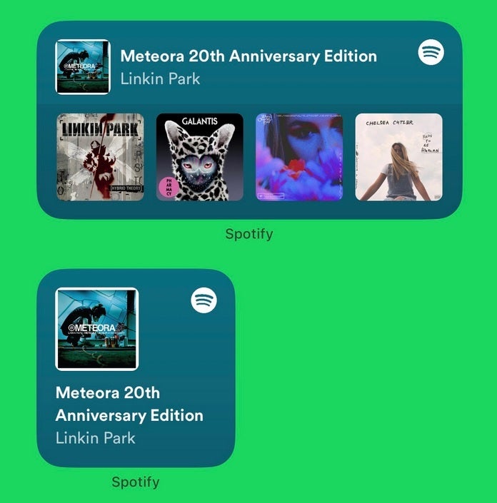 New Spotify lock screen widget for iPhone gives users one tap access to