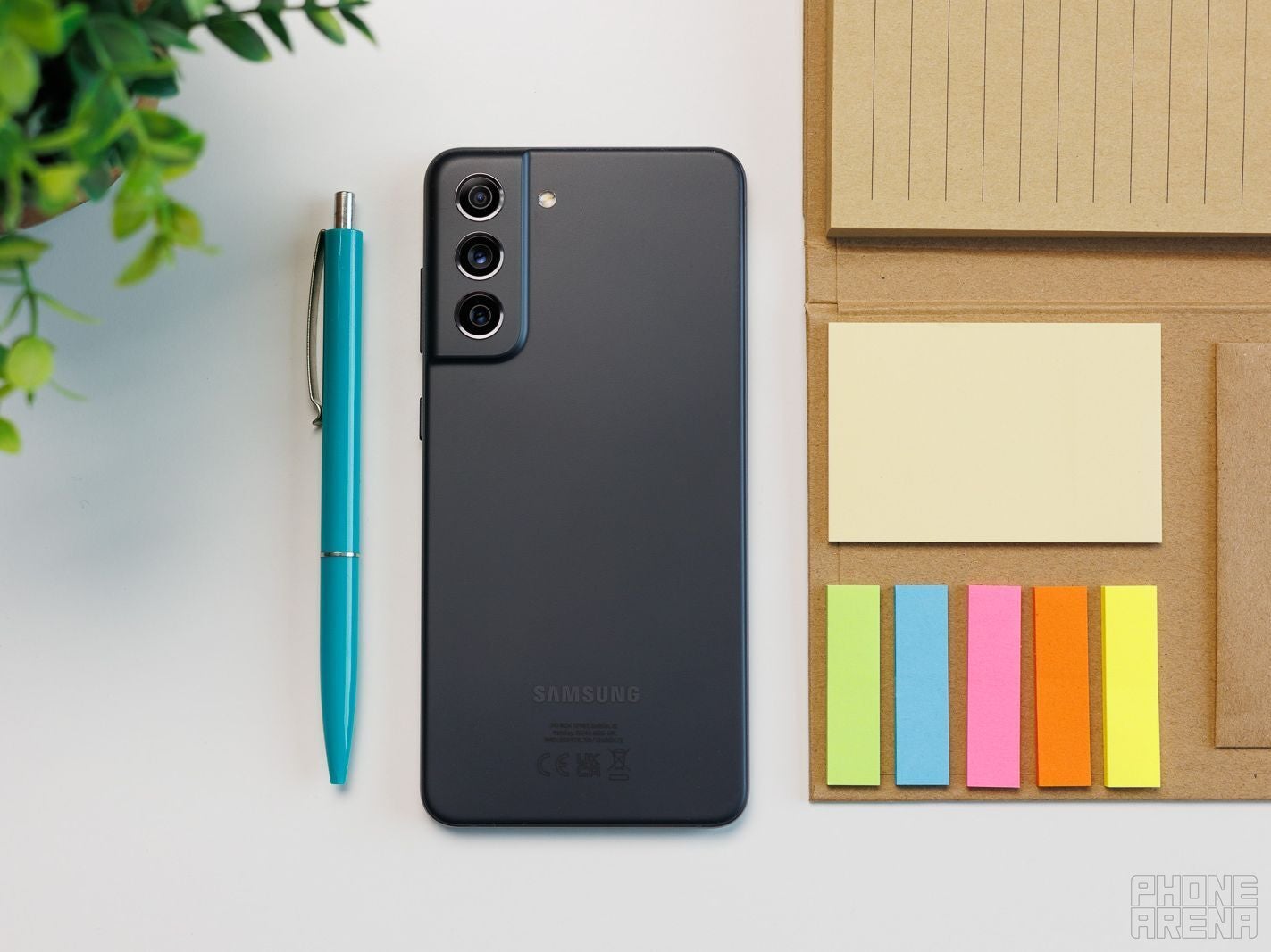 The S21 FE looks pretty modern when compared to the S23 series too! | Image credit - PhoneArena - The Galaxy S21 FE is on a very tasty discount with this Amazon deal