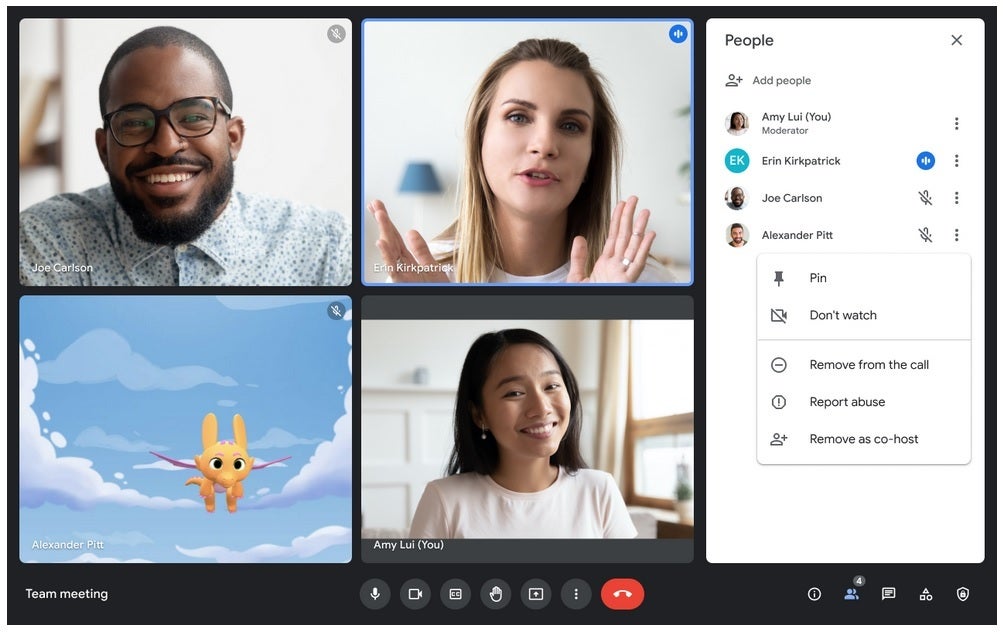 Les utilisateurs de Google Meet sur le bureau et le mobile peuvent arrêter les flux vidéo gênants - La nouvelle fonctionnalité Google Meet empêche les distractions et peut réduire l'utilisation des données