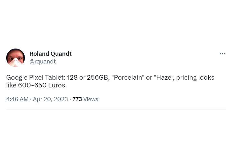 O preço do Pixel Tablet vaza e não é exatamente uma boa notícia