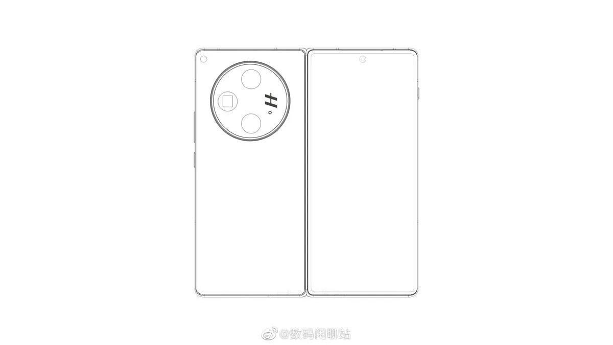 Oppo Find N3 design schematic. - OnePlus V Fold: Could it be the True King of Foldables in 2023?